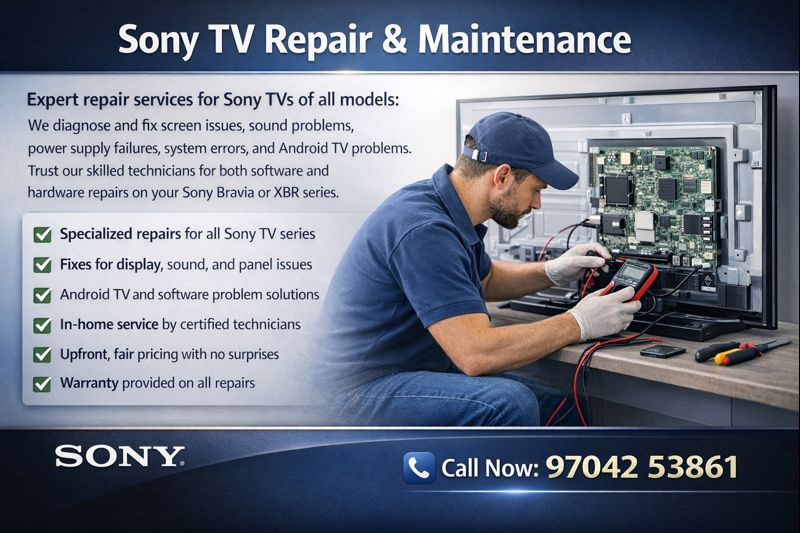 Sony TV Repair & Maintenance